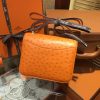 00b9a19b9c3fe82.jpg 爱马仕 Constance 18cm 经典橙 南非进口鸵鸟 KK级别 顶级全手工 金扣