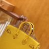 爱马仕 Birkin 25cm Touch 系列 鳄鱼皮拼牛皮 琥珀黄 全手工缝制