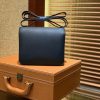 爱马仕 Constance空姐包 新色 松柏绿 顶级全手工缝制 金扣 18cm