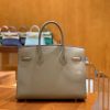 爱马仕 Birkin 30cm 外缝 掌纹牛皮 大象灰 全手工缝制