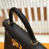 爱马仕 Kelly 28cm togo 牛皮 经典黑 金扣 全手工缝制 现货