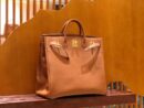 爱马仕 Birkin 铂金包 金棕色 小牛皮 金扣 40cm 男士首选