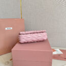 miumiu缪缪*Matelasse系列5BP086单肩包粉色