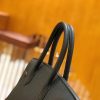 0612f01e719b3d6.jpg 爱马仕 Birkin 30cm 经典黑 Togo小牛皮 银扣 原版蜜蜡线 顶级手工缝制