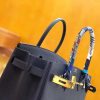 爱马仕 Birkin 30cm 午夜蓝 Epsom掌纹小牛皮 金扣 原版蜜蜡线 顶级手缝