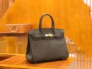 爱马仕 Birkin 30cm 咖啡色 Togo小牛皮 金扣 原版蜜蜡线 顶级手工缝制