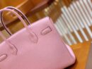 爱马仕 Birkin 30cm 锦葵紫 Togo小牛皮 银扣 原版蜜蜡线 顶级手工缝制