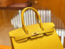 爱马仕 Birkin 30cm 琥珀黄 Epsom掌纹小牛皮 金扣 原版蜜蜡线 顶级手工缝制
