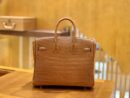 爱马仕 Birkin 30cm 雾面 尼罗鳄鱼皮 蜜糖棕 金扣 全手工缝制