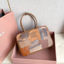 miumiu缪缪*5BB117拼接保龄球手袋免检版