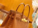 爱马仕 Birkin 30cm 金棕 一级野生湾鳄 金扣 原版蜜蜡线 顶级手缝