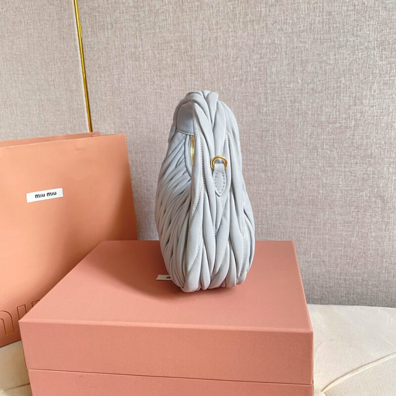 miumiu缪缪*Matelasse系列5BC125手袋矢车菊免检版 - Image 5
