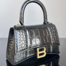 Balenciaga沙漏包-Balenciaga鳄鱼皮手袋