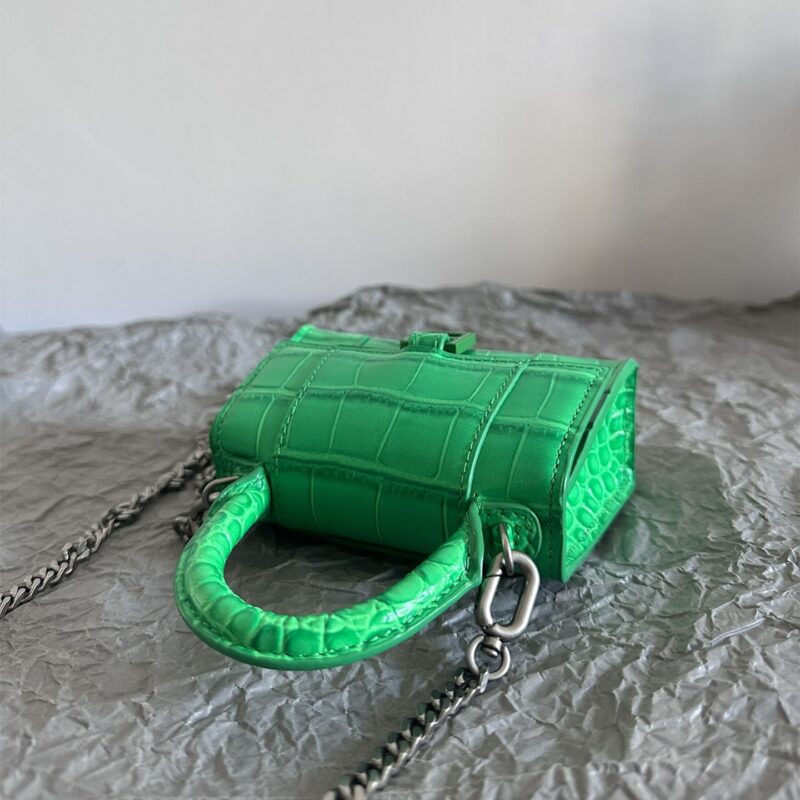 Balenciaga*Nano系列迷你沙漏包绿色 - Image 6