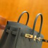 爱马仕 Birkin 25cm 杏仁绿 金扣 掌纹牛皮 全手工缝制
