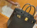 爱马仕 Birkin 30cm 雾面 尼罗鳄鱼皮 锡器灰 金扣 全手工缝制