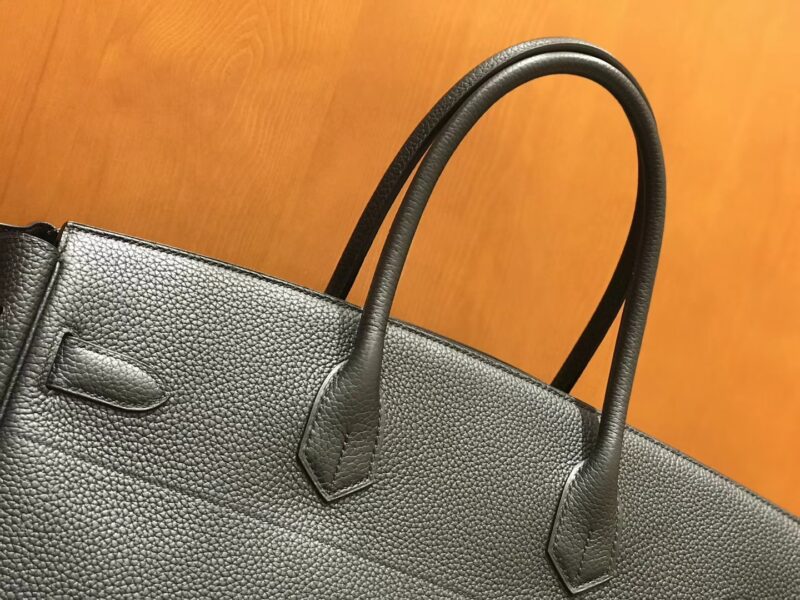 爱马仕 Should Birkin 42cm togo 经典黑 金扣 全手工缝制 现货 - Image 5