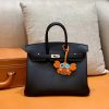 爱马仕 Birkin 铂金包 黑色 掌纹牛皮 金扣 30cm 高订版本