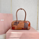 miumiu缪缪*Arcedir系列5BB148几何图案保龄球包免检吧
