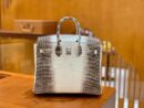 爱马仕 Birkin 25cm 特级尼罗鳄鱼皮 喜马拉雅 全手工缝制