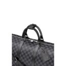 N41413 LV 路易威登Damier Graphite帆布Keepall 55旅行袋 （配肩带）