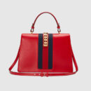 431665 CVL1G 6473 Gucci2016新款女包 Sylvie 真皮手提包