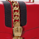 431665 CVL1G 6473 Gucci2016新款女包 Sylvie 真皮手提包