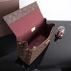 M42735 LV CLUNY MM 中号手袋 LV Monogram 老花系列 配紫蓝皮质肩带
