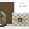 1475814893618083.jpg N60013 LV Damier帆布系列白色棋盘格 LV经典款 LV钱包 LV短款钱包