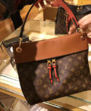M43157 LV TUILERIES BESACE 手袋 20117新品帆布搭配三色肩带 手提包