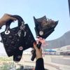 M0532OCAL M900 Dior LADY DIOR黑色小羊皮手提包 徽章戴妃包 黑色