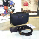1BH018 prada cahier 手袋 prada2017新款 普拉达单肩斜挎包 蓝色