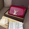 M94270 LouisVuitton 路易威登晚装包系列Vernis漆皮玫红色女式手拿包