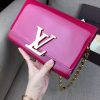 M94270 LouisVuitton 路易威登晚装包系列Vernis漆皮玫红色女式手拿包