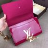 M94270 LouisVuitton 路易威登晚装包系列Vernis漆皮玫红色女式手拿包