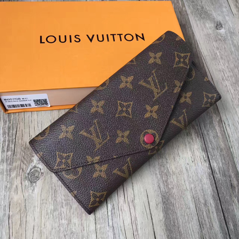 M60708 LV JOSEPHINE 钱夹 LV长款豆豆钱夹 LV信封钱包