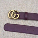 GUCCI 金色扣 原版牛皮 原单皮带仿古铜金属腰 带扣