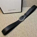 GUCCI 古奇新款 双面进口平纹头层牛皮 龙头花纹