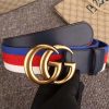 GUCCl经典皮带 海外原单货 意大利创作 金属扣 头尾胎牛皮 黑色