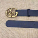 Gucci 原版牛皮 仿古铜蛇 金属腰带扣 顶级精品
