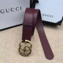 Gucci 原版牛皮 仿古铜蛇 金属腰带扣 顶级精品