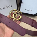 Gucci 原版牛皮 仿古铜蛇 金属腰带扣 顶级精品