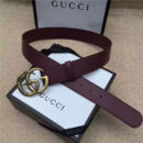Gucci 原版牛皮 仿古铜蛇 金属腰带扣 顶级精品