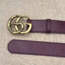 Gucci 原版牛皮 仿古铜蛇 金属腰带扣 顶级精品
