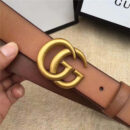 Gucci 原版牛皮 原单仿古铜金属扣 顶级精品