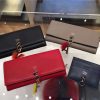 Fendi 芬迪 0252 小牛皮 大号长款皮夹 金属环 可拆卸链条肩带