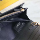 Fendi 芬迪 0252 小牛皮 大号长款皮夹 金属环 可拆卸链条肩带