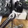1498708174133535.jpg Dior迪奥 Lady Dior 经典迪奥戴妃包 Mini三格 黑色羊皮 Dior链条包 银扣