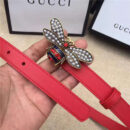Gucci 玛格丽特皇后系列 蜜蜂装饰玻璃珠 彩色水晶