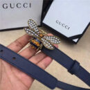 Gucci 玛格丽特皇后系列 蜜蜂装饰玻璃珠 彩色水晶